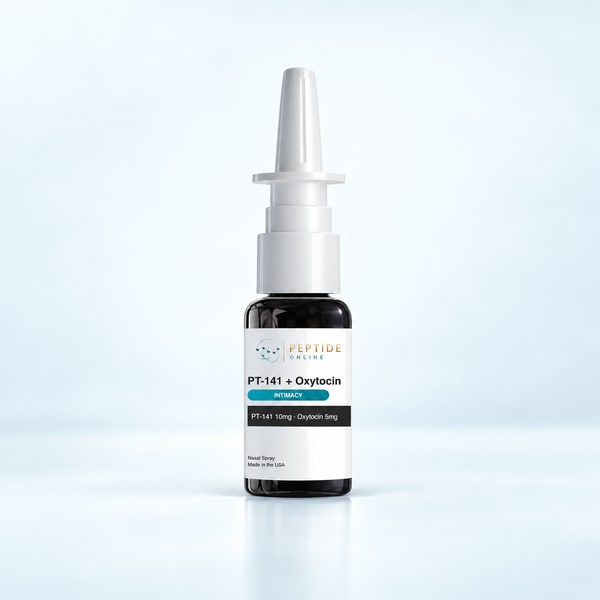 PT-141 10 mg and Oxytocin 5 mg Nasal Spray
